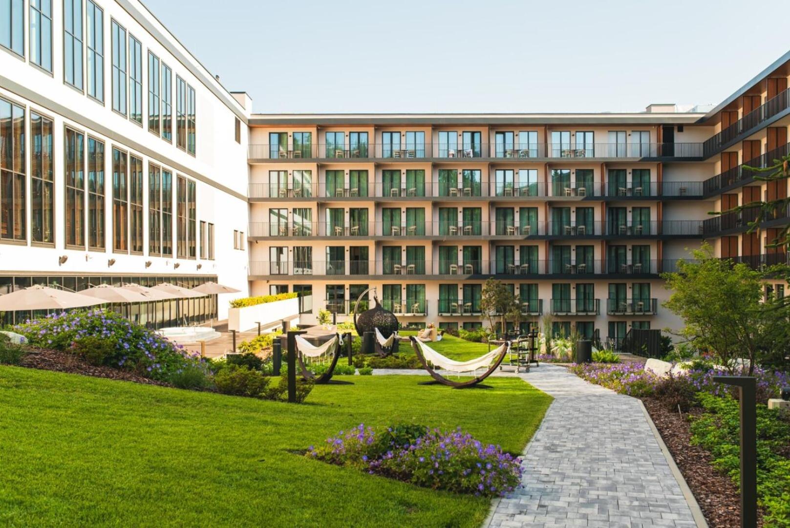 Belmonte Hotel Krynica-Zdroj Bagian luar foto